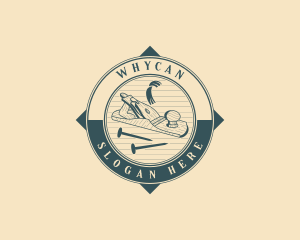 Carpentry Woodwork Tools Logo