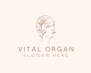 Organic Beauty Face Spa logo design