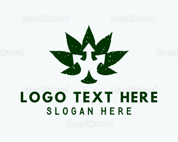 Green Arrow Marijuana Logo