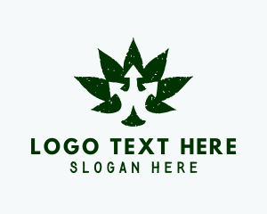 Upcycle - Green Arrow Marijuana logo design