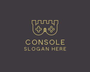 Castle Gaming Console logo design