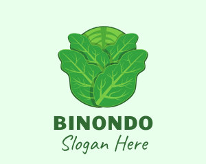 Green Leafy Cabbage Logo