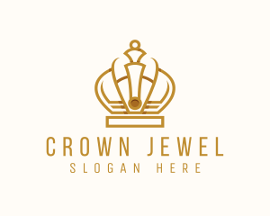 Luxury Crown Jewel logo design