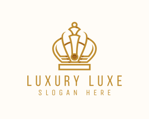 Luxury Crown Jewel logo design