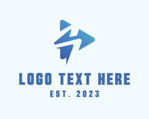 Multimedia - Media Player Letter S logo design