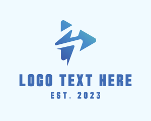 Media Player Letter S Logo