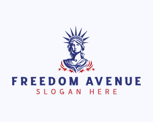 Liberty - Lady Liberty USA logo design