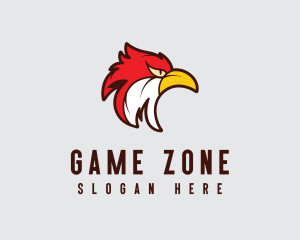 Falcon Bird Gamer logo design