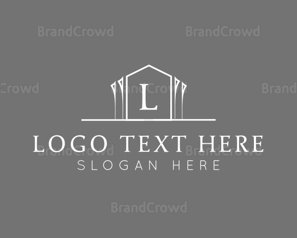 High End +House Business Logo