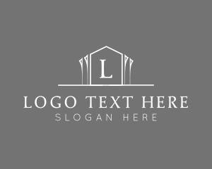 Shop - High End +House Business logo design