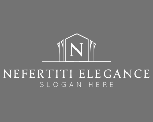 High End +House Business  logo design