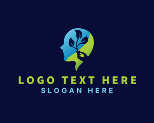 Human - Natural Mental Wellness logo design