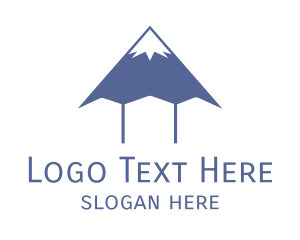 Mountain - Blue Mountain Pen logo design