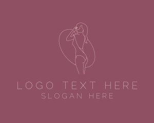 Skin Care - Sexy Back Swimsuit logo design