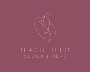 Swimsuit - Sexy Back Swimsuit logo design