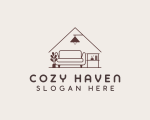 Couch - Furniture Home Staging logo design