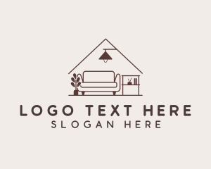 Couch - Furniture Home Staging logo design