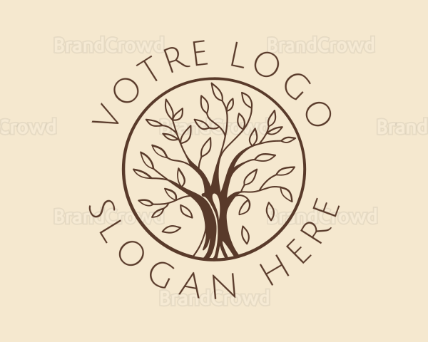 Tree Park Landscape Logo