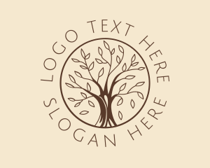 Natural Products - Tree Park Landscape logo design