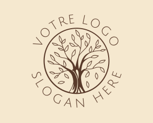 Tree Park Landscape  Logo