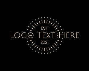 Word - Minimalist Modern Media logo design