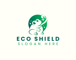 Pesticide - Amphibian Frog Toad logo design