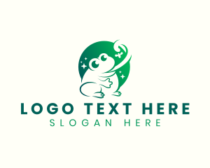 Gradient - Amphibian Frog Toad logo design