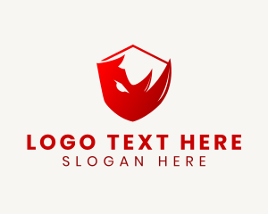 Loan - Rhino Shield Gaming logo design