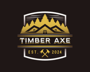 Forest Cabin Repair logo design