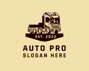 Removalist - Automotive Transport Vehicle logo design