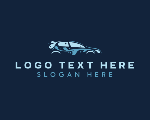 Cleaning - Car Wash Cleaning logo design