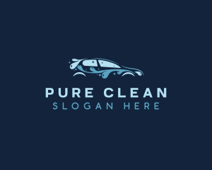 Car Wash Cleaning logo design