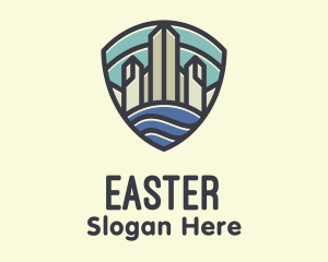 State - Skyline Harbor Crest logo design
