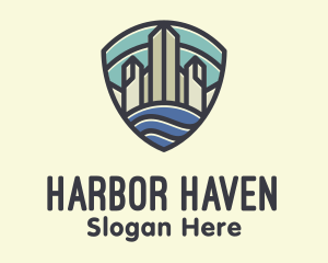 Skyline Harbor Crest logo design