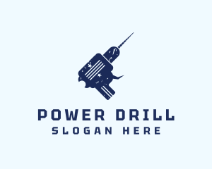 Industrial Drill Tool logo design