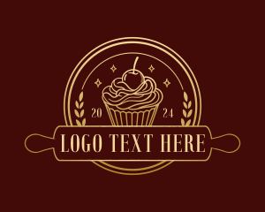 Bakery - Cupcake Dessert Bakery logo design