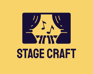Theatre - Musical Theatre Stage logo design