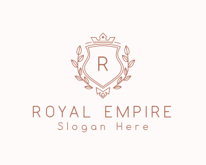 Empire - Crown Monarch Shield logo design