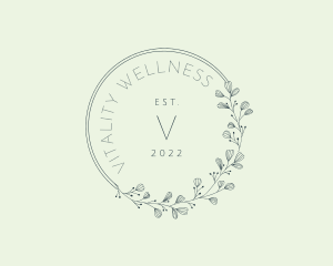 Wellness Beauty Seal logo design