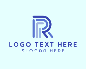 Company - Finance Firm Letter R logo design
