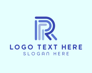 Letter Ds - Finance Firm Letter R logo design