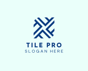 Tiler - Professional Company Letter F logo design