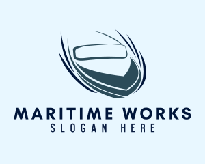 Marine Cruise Yacht logo design