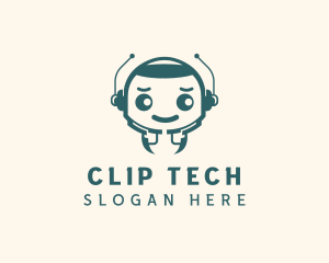 Tech Support Robot  logo design