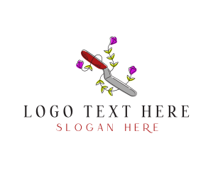 Confectionery - Baking Spatula Knife logo design