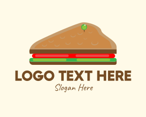 Snack - Sandwich Snack Cafeteria logo design