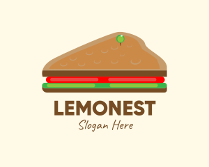 Breakfast Restaurant - Sandwich Snack Cafeteria logo design