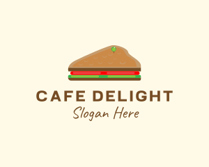 Cafeteria - Sandwich Snack Cafeteria logo design