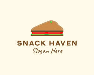 Snack Bar - Sandwich Snack Cafeteria logo design