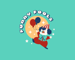 Clown - Cute Quirky Clown Mascot logo design